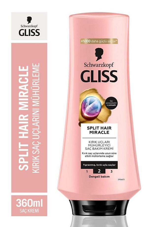 Split Hair Miracle Şampuan 400 Ml X 2 Adet + Split Hair Miracle Saç Kremi 360 Ml - 5