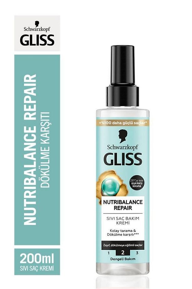 Nutribalance Repair Saç Dökülmesine Karşı Şampuan 400 ml ve Durulanmayan Sıvı Saç Kremi 200 ml - 5