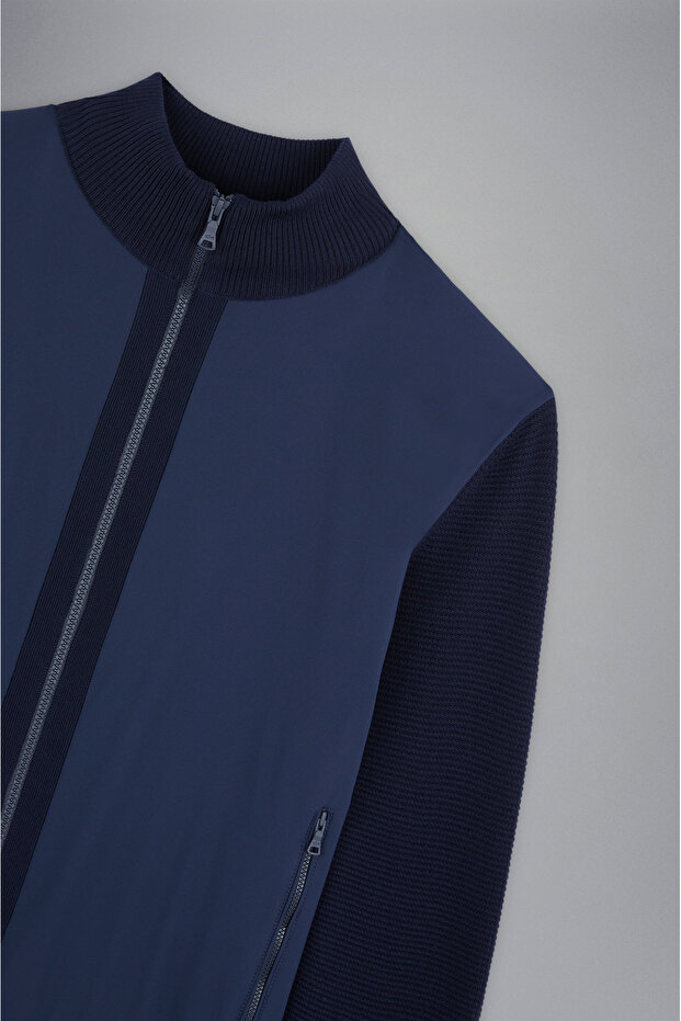 MEN'S ZIPPED PULLOVER C.W. WOOL - 6