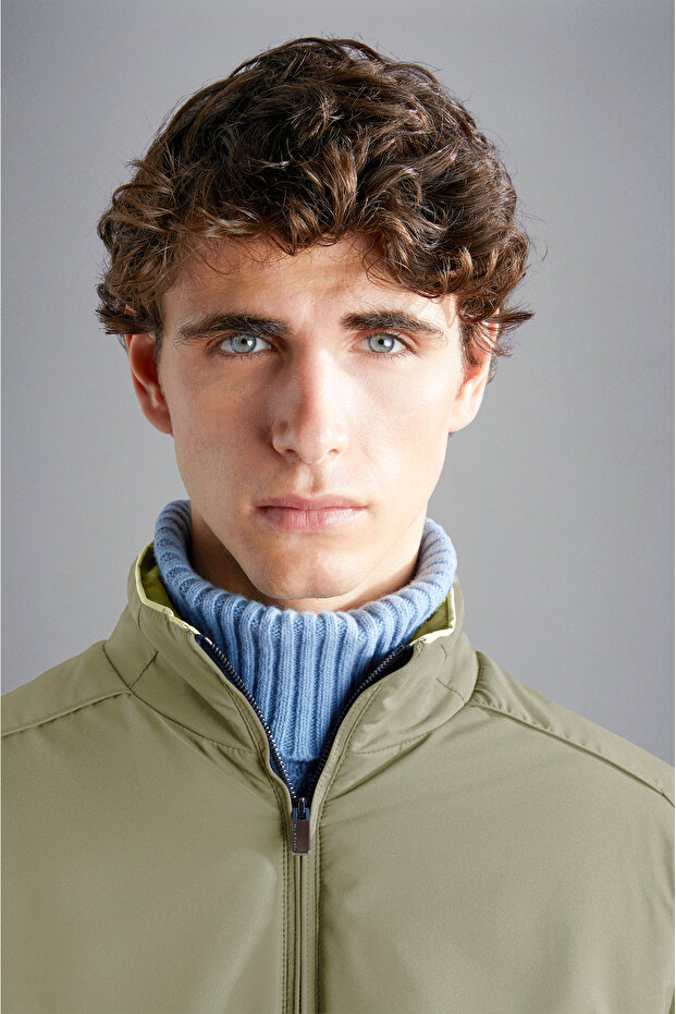 MEN'S ZIPPED PULLOVER C.W. WOOL - 3