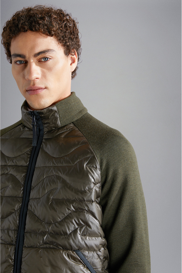 MEN'S ZIPPED PULLOVER C.W. WOOL - 3