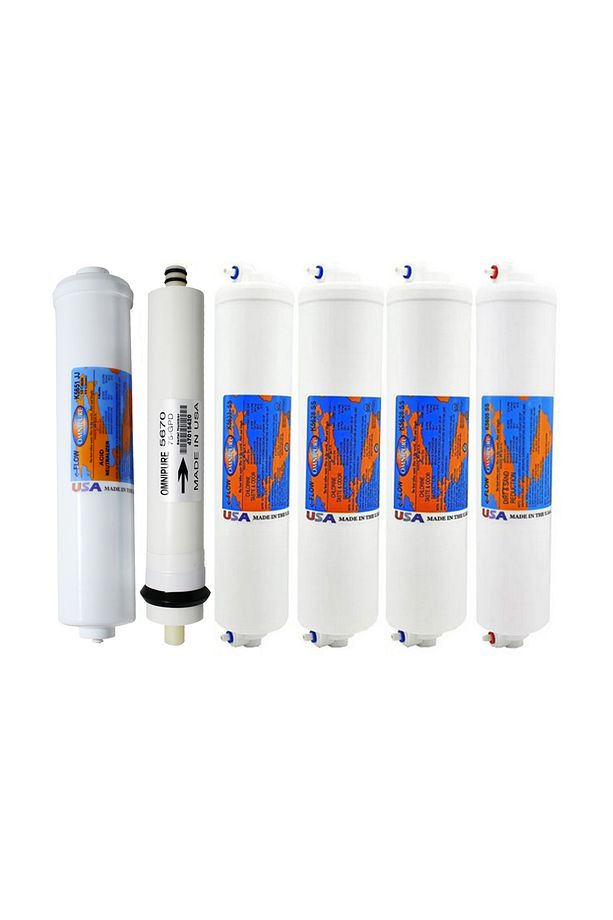 K56 Serisi 6'lı Filtre Seti K5651 Alkali Filtreli - 1