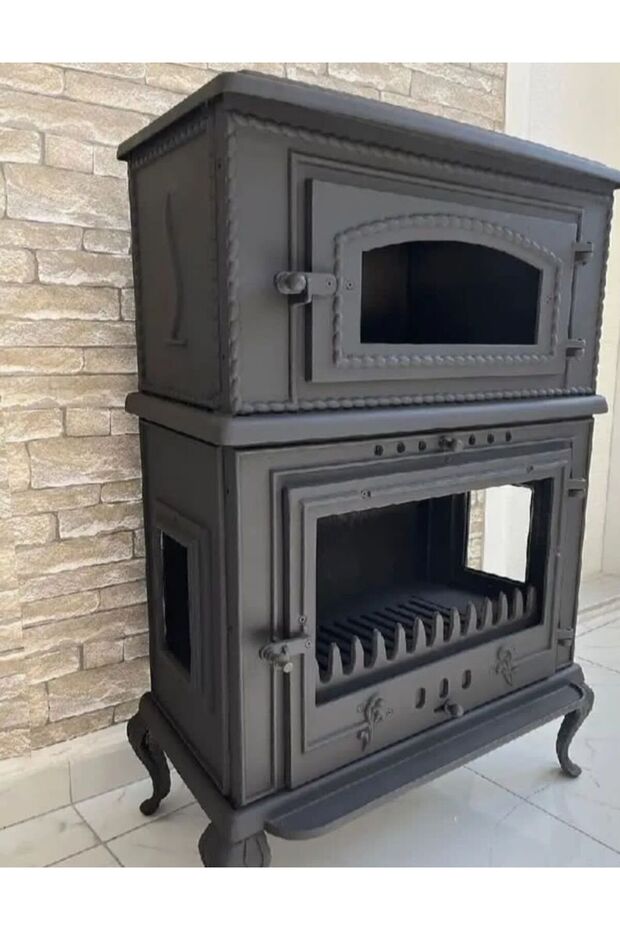 Dik Fırınlı Şömine - 2