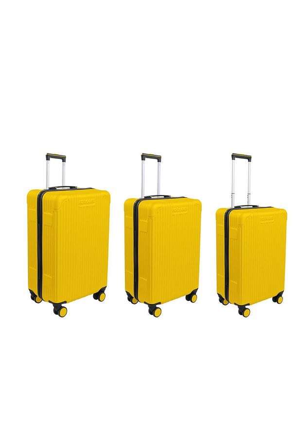 Skyline Abs Valiz 3 lü Set Sarı - 2