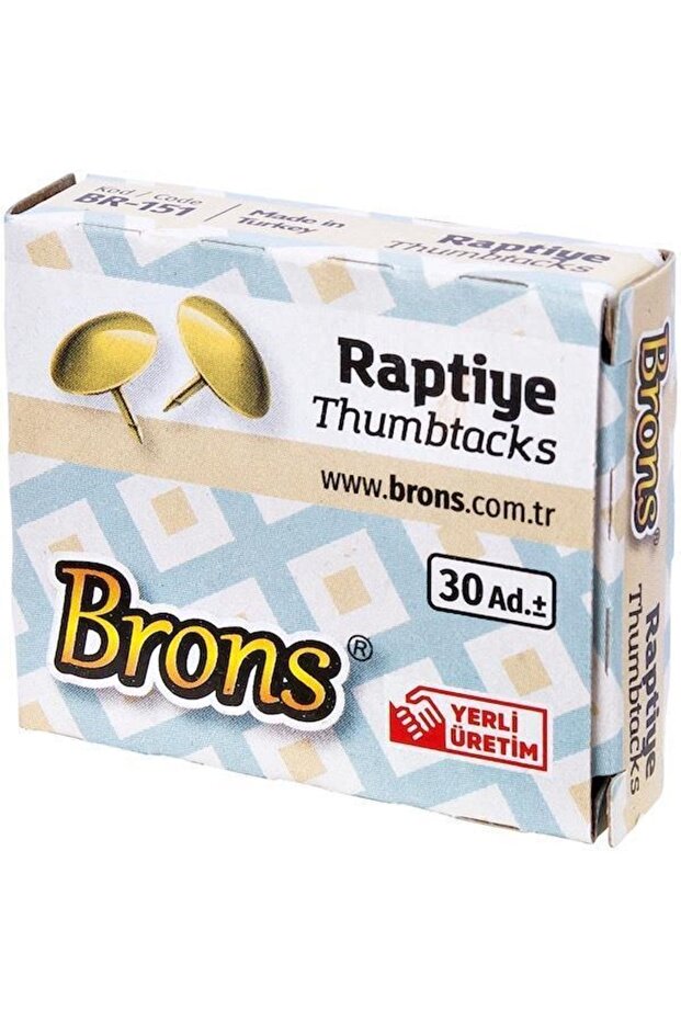 Raptiye Bronz-30 Adet - 1