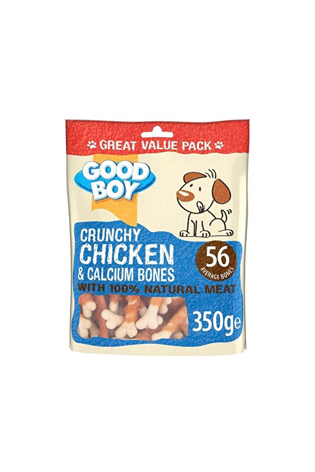 Good Boy Pawsley Crunchy Chicken & Calcium Bones Dog Treat, 350g