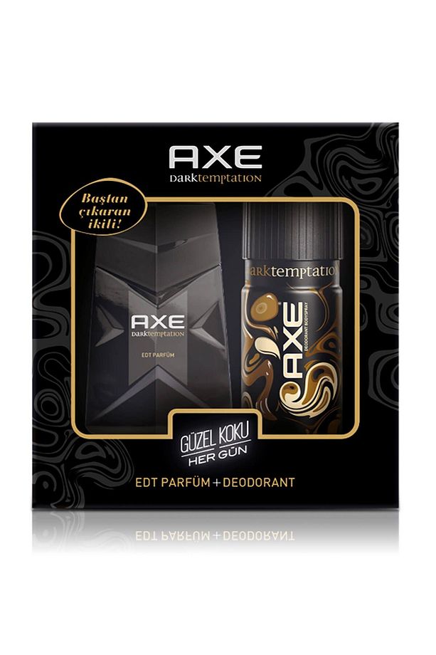Dark Temptation Edt 100 ml  + Deodorant 150 ml  Erkek Parfüm Seti - 2