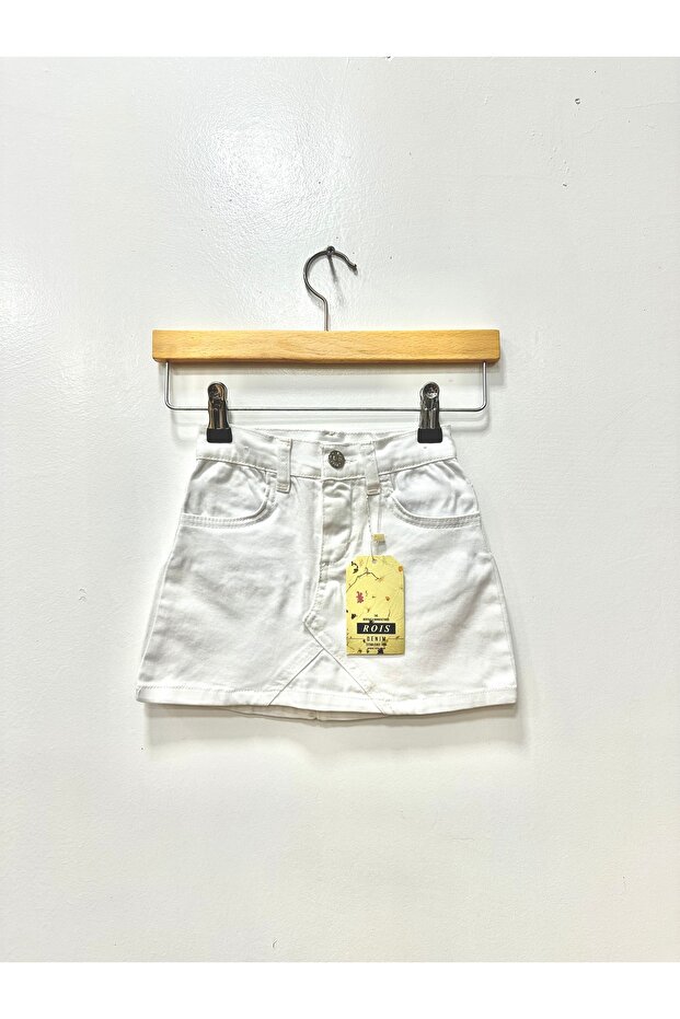 Girl's White Skirt