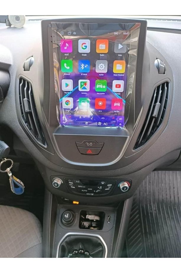 Ford Courier Tesla Android Carplay Multimedya Kamera 4/64 Fanlı - 6