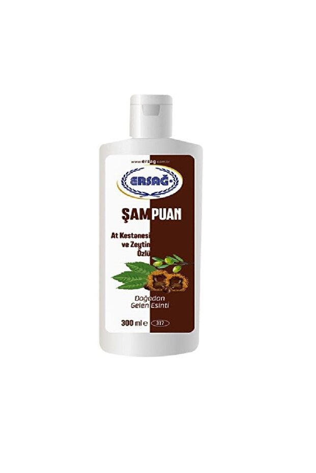300 ml Chestnut and Olive Extract Shampoo