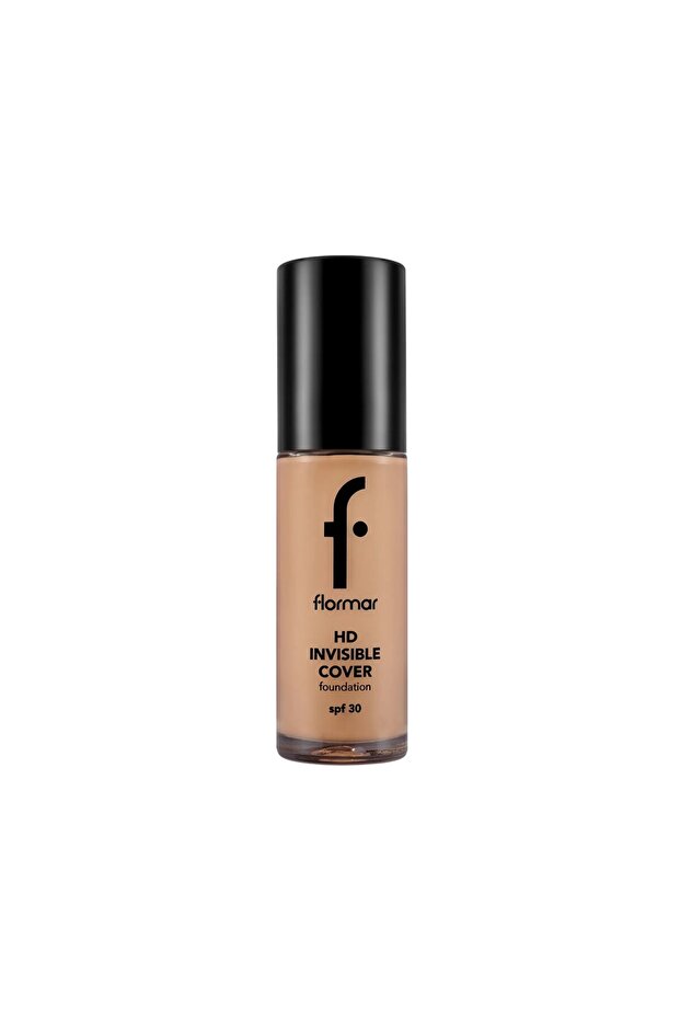Invisible Cover HD Foundation with SPF30, 100 Mdium Beige