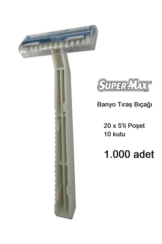 Banyo Jileti Body Tıraş Bıçağı 5'li 200 Poşet = 1.000 Adet - 1