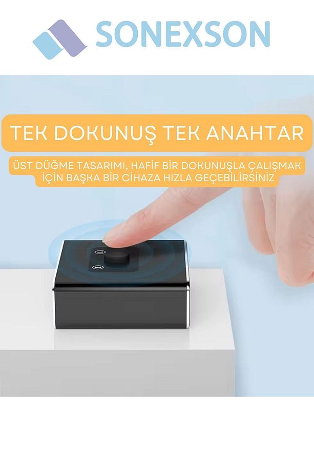 2 Port Çift Yönlü HDMI Switch Splitter Ekran Monitör Çoklayıcı Çoğaltıcı - 7