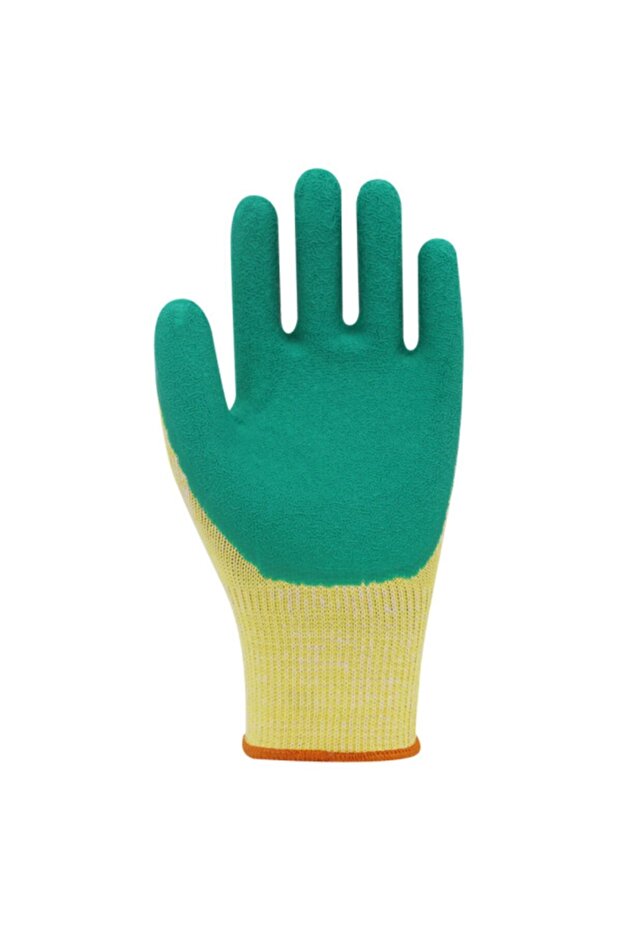 Pl550 Polyester Örme Lateks Işçi Eldiveni 9 Numara 3 Çift - 3