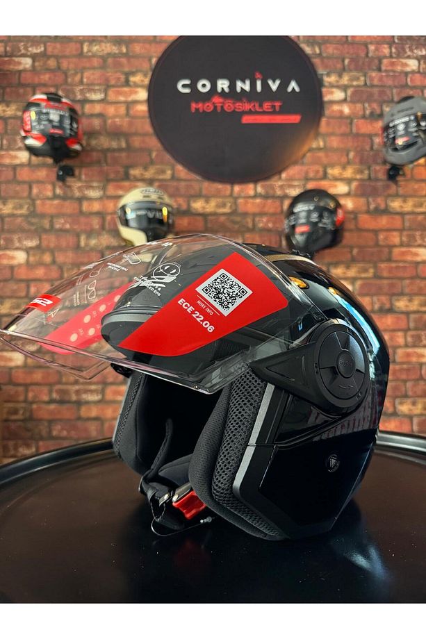 AIRFLOW 2 SİYAH KASK - 1
