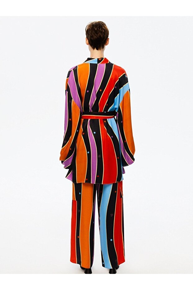 Balon Kollu Kimono - 3