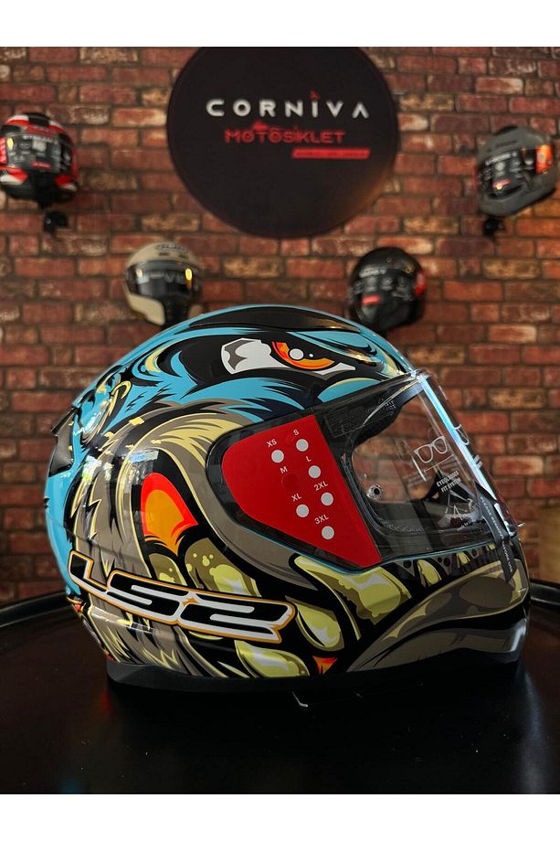 RAPID 2 NEO MAVİ-MOR KASK - 4