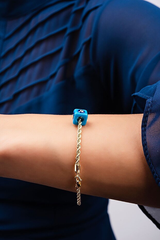 Halat Altın Bileklik - 5