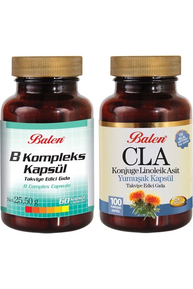 مجموعة من 2 مركب فيتامين ب + CLA