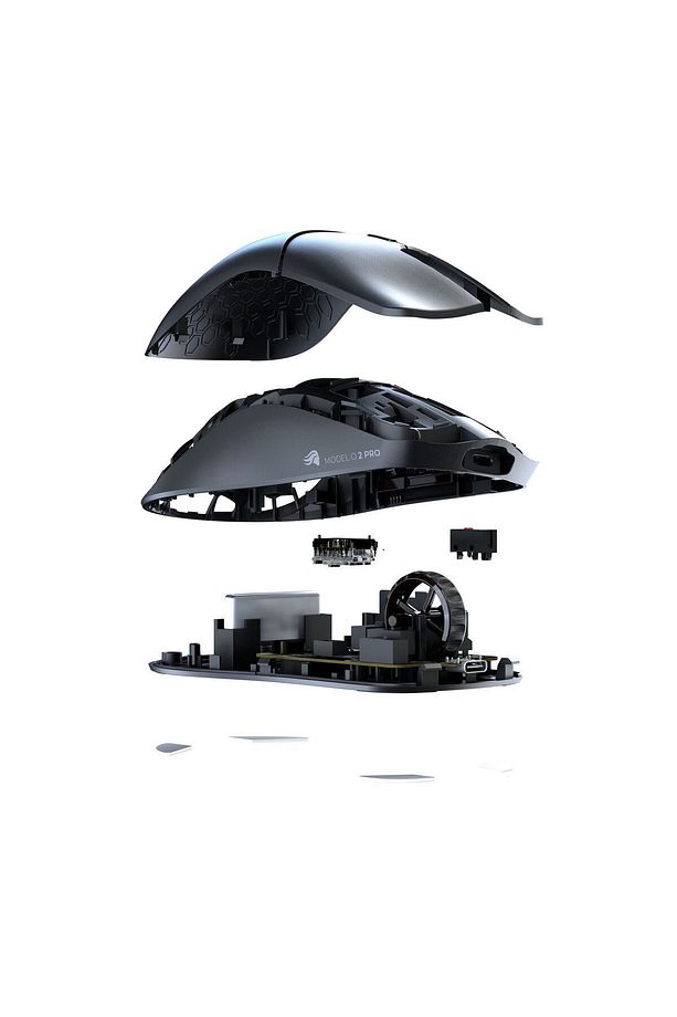 Model O 2 PRO 1K Polling Kablosuz RGB Oyuncu Mouse Siyah - 6