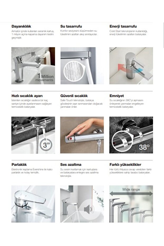 Glera Spiralli Pull Down Mutfak Eviye Bataryası A5a814dc00 - 3