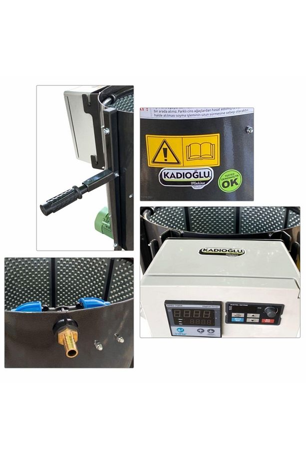 Cks80d Ceviz Soyma Makinası Devir Ayarlı 80 Litre - 4