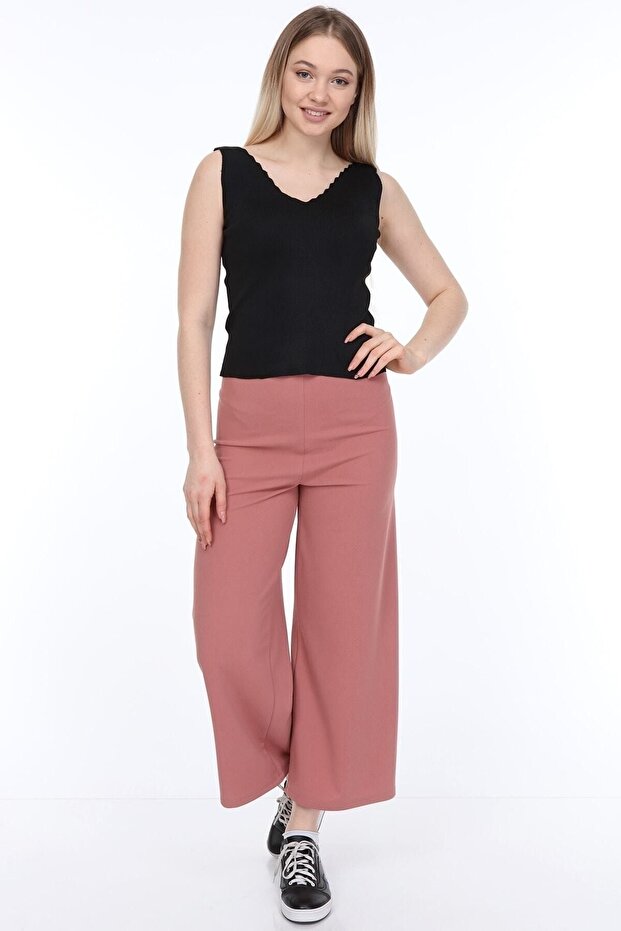 Triko Merdiven Yaka Atlet Siyah - 1