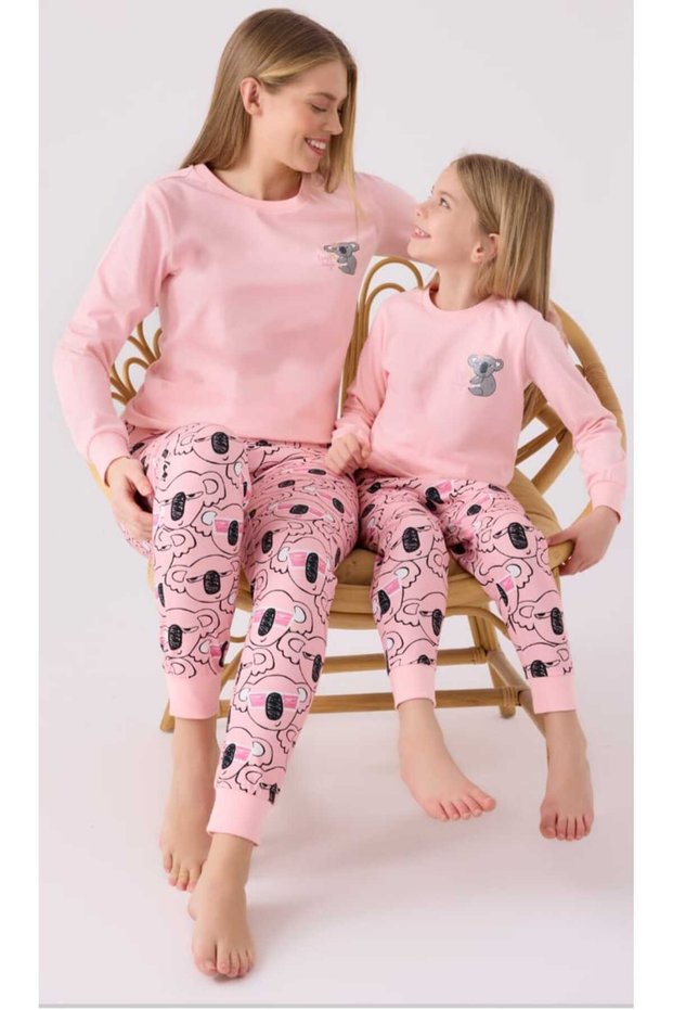 Mother Daughter Pajama Set 100% Cotton[Mother Daughter Prices Are Different Need to Add One by One to the Cart]