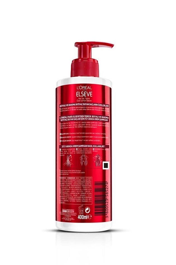 L'oréal Paris Color-vive 3'ü 1 Arada Krem Şampuan - 2