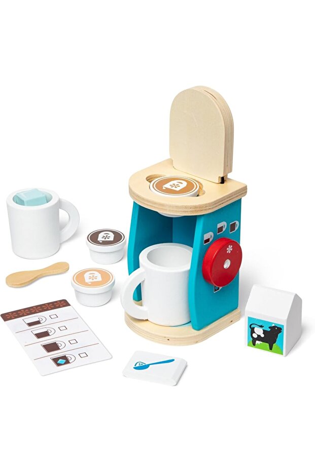 Wooden Brew & Serve Coffee Set