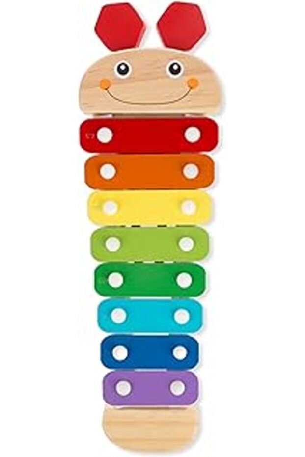 Wooden Caterpillar Xylophone