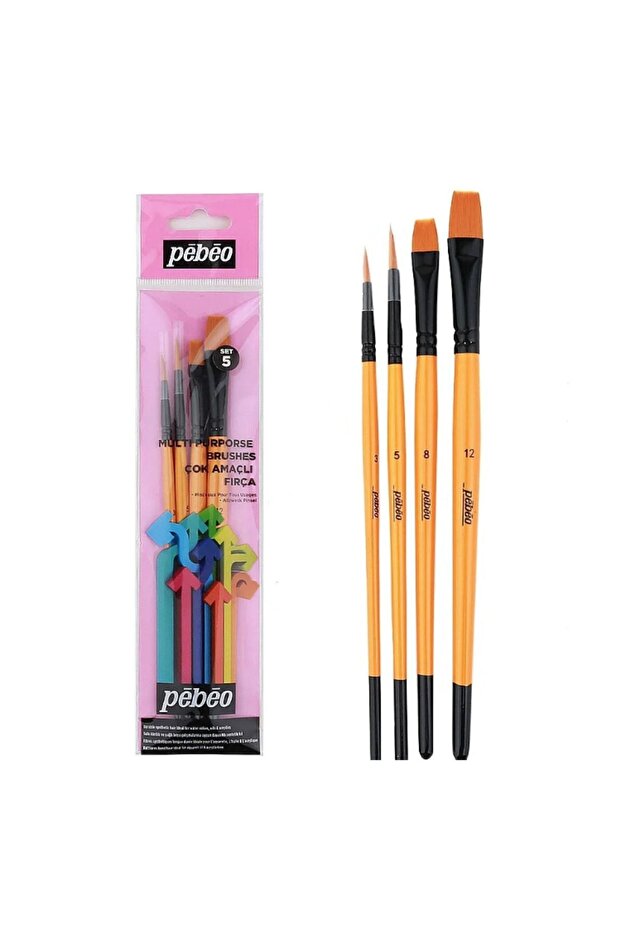 Fırça Seti Çok Amaçlı Set 5 - 2