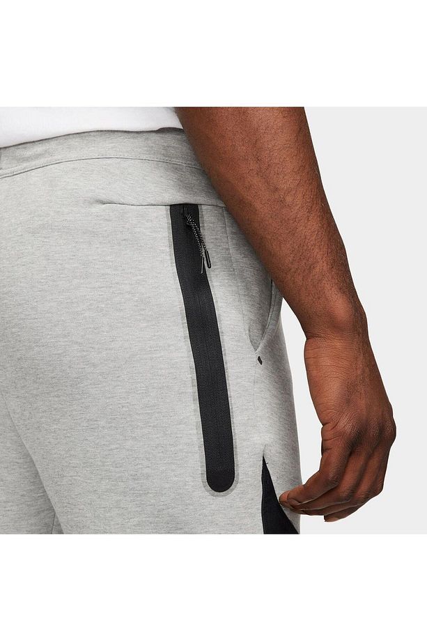 Tech Fleece Overlay Erkek Gri Eşofman Altı - 5