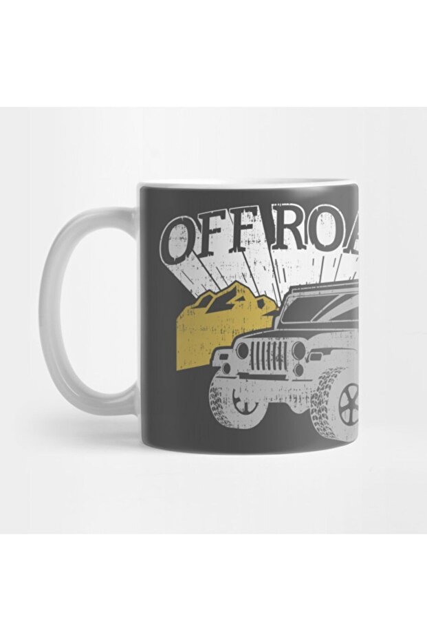 Vintage Retro Off Road Suv Mug - Gift, Dowry and Presentation