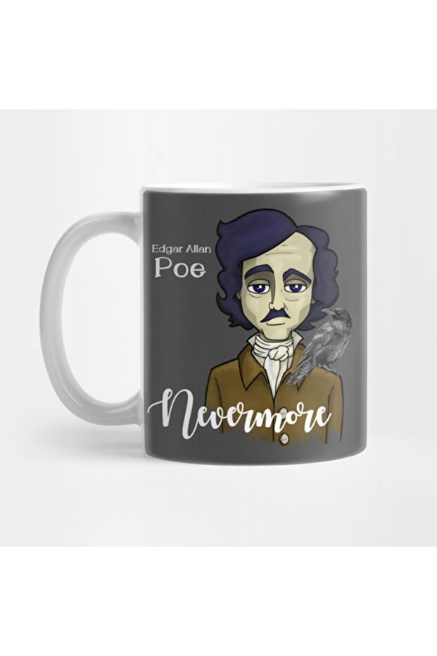 Edgar Allan Poe Mug, Gift, Dowry, Presentation Holder
