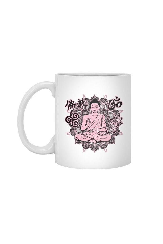 Buddha White Mug, Gift, Dowry Box, Presentation Box