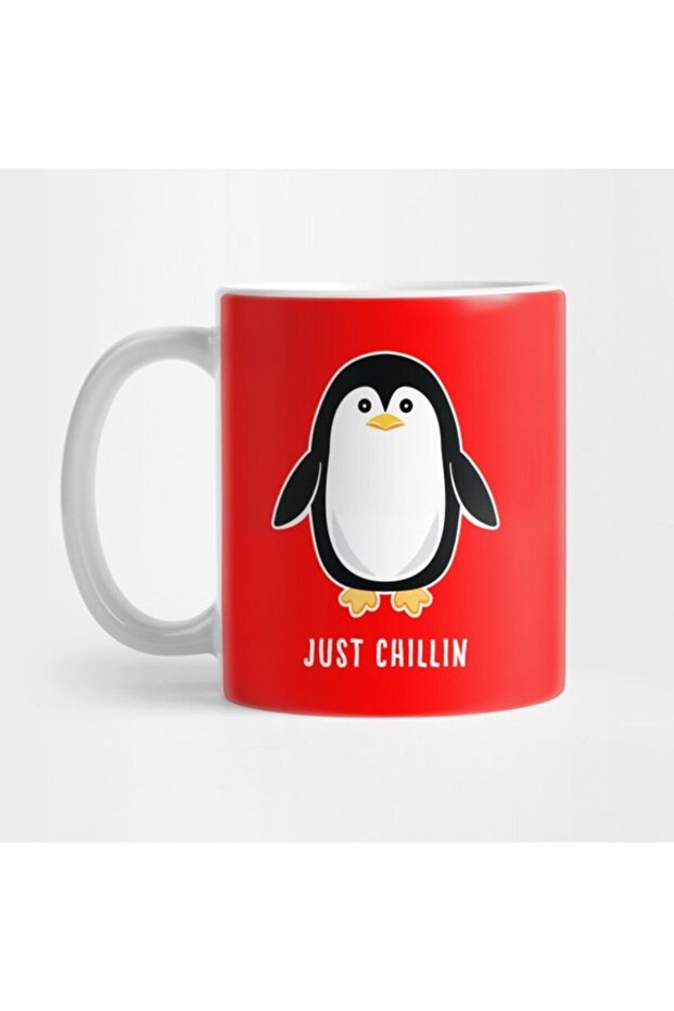 Cute Penguin Just Chillin Mug, Gift, Dowry, Presentation