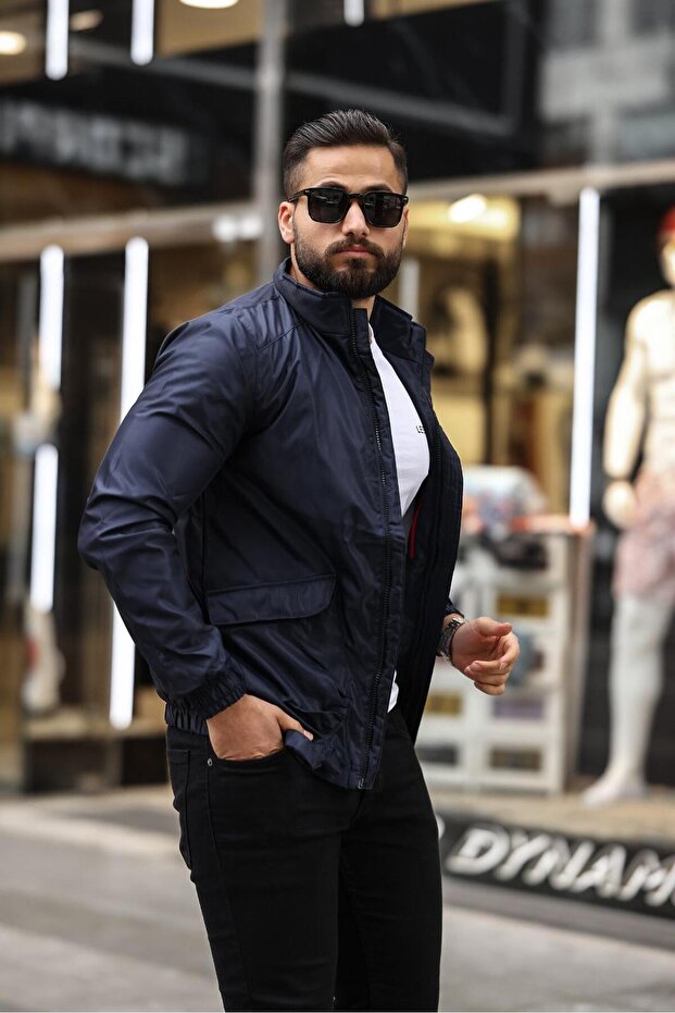 Lacivert Yağmurluk - 2