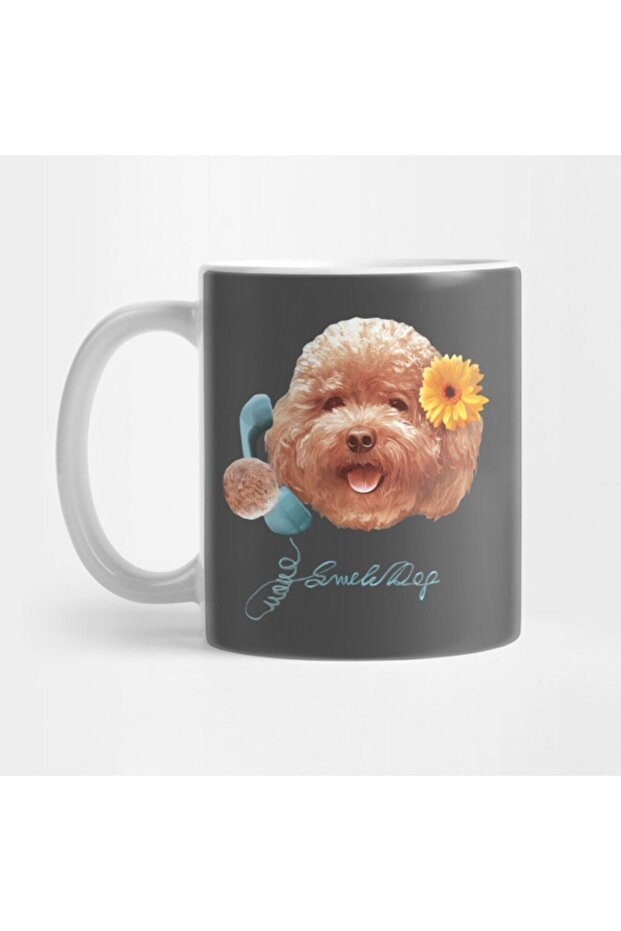 Toy Poodle Mug, Gift, Dowry, Presentation Holder