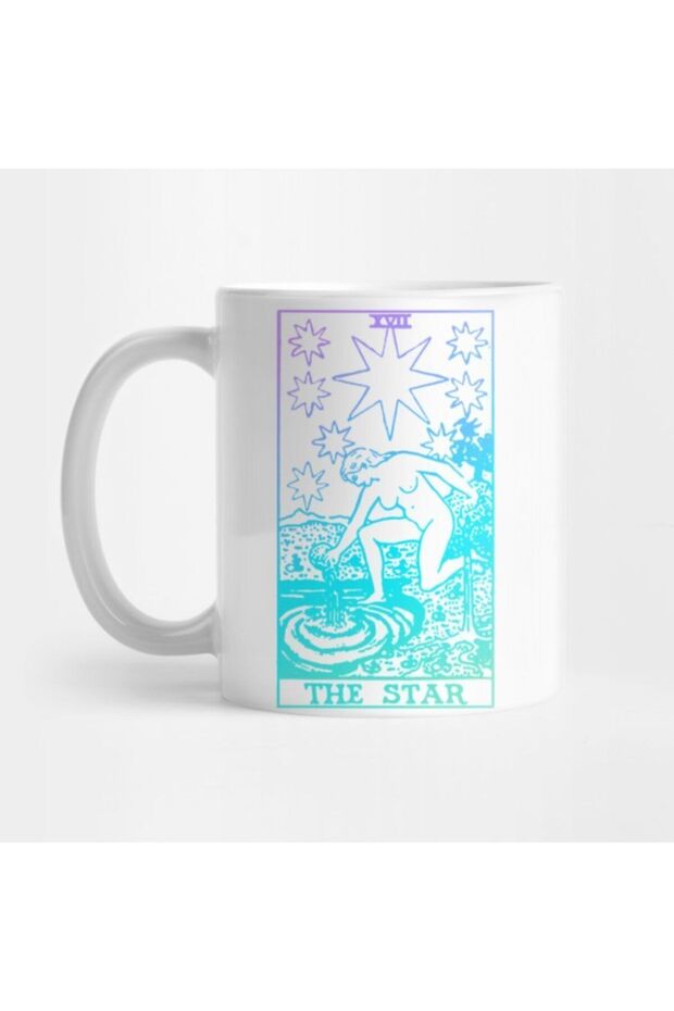 The Star Tarot Card Mug, Gift, Dowry, Presentation Holder
