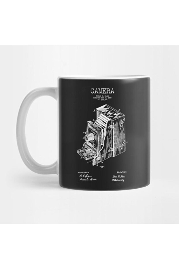 Camera Patent Mug, Gift, Dowry, Presentation Holder - 1