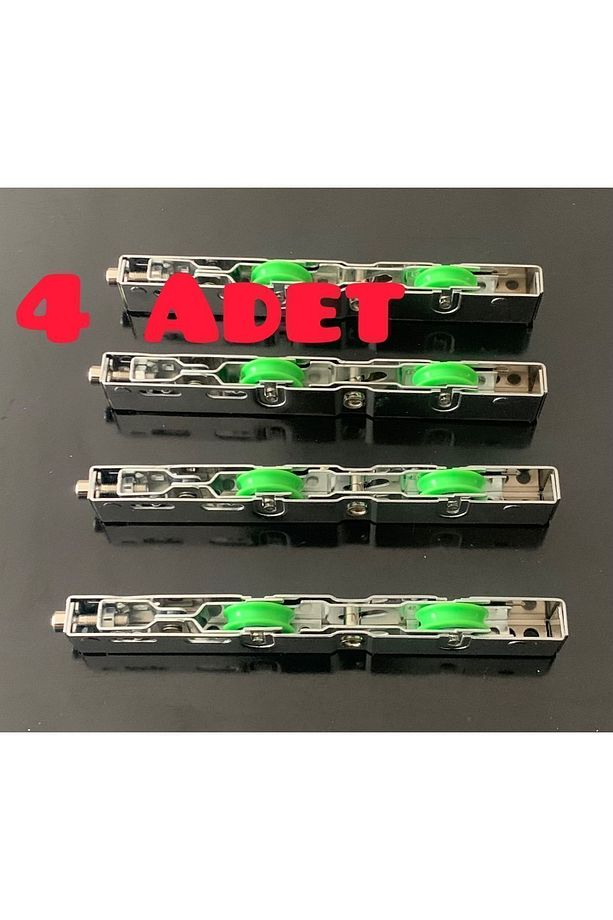 4 Adet Yeşil Sürme Tekeri - 1