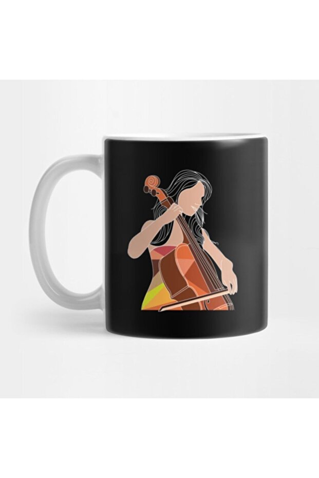 Cello Cellist Player Gift Instrument Mug, Gift, Dowry, Presentation