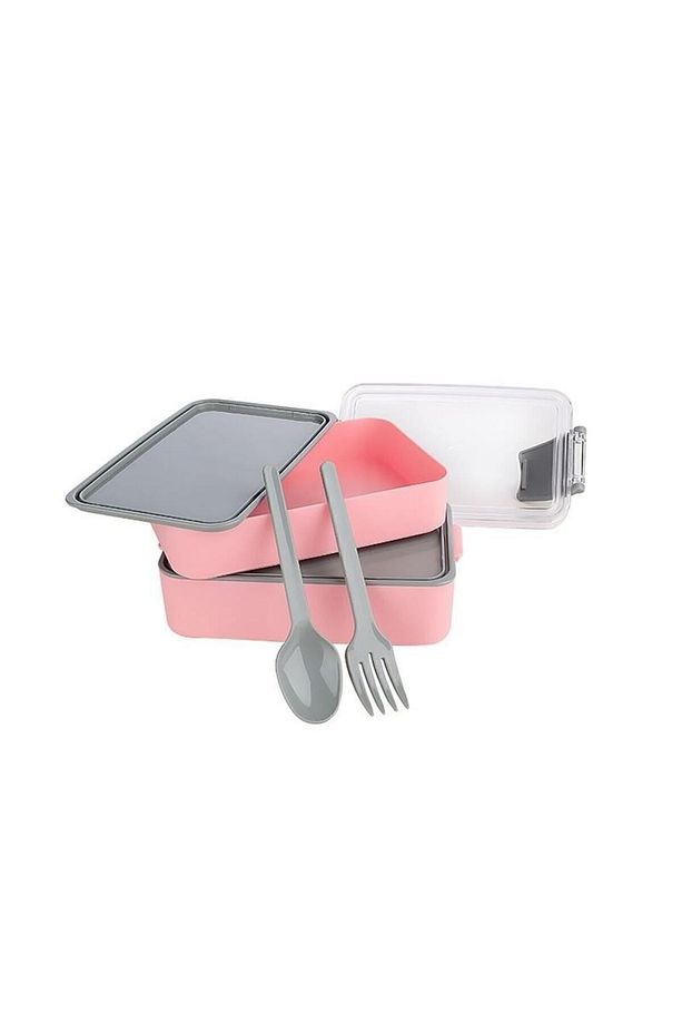 Fely Fiambrera 2 Katlı Mavi Beslenme Kutusu Yemek Taşıma Kutusu Ergonomik - 2