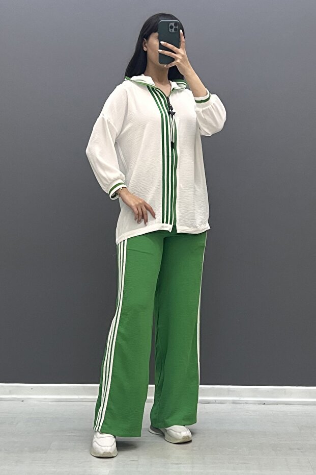 Didas Striped Tracksuit Set Sk-8277