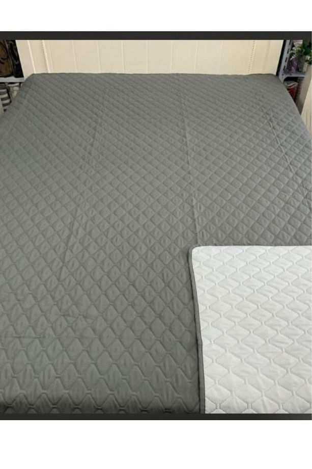 SOFT ÇOK AMAÇLI YATAK ÖRTÜSÜ ÇİFT KİŞİLİK 200*220 CM-ÇİFT TARAFLI - 1