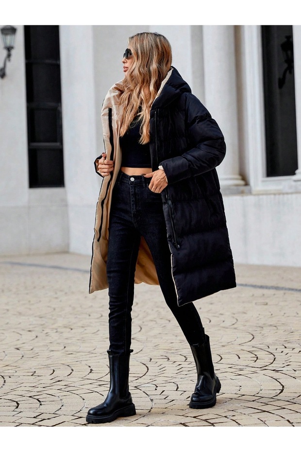 çift tarafli şişme mont - 4