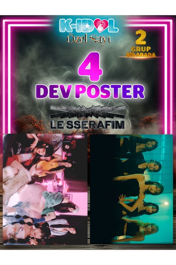 KIDOL (G)I-DLE  VE LE SSERAFIM - 2024.02 - 8