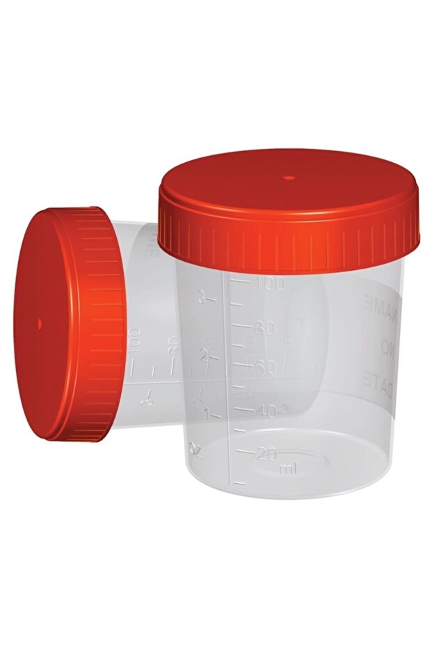 Numune Kabı 100ml - 25 Adet - 1