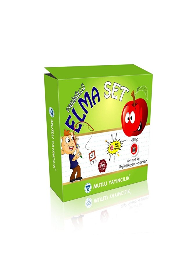 1 Sınıf Elma Seti Fasiküllü Okuma Yazma Seti - 2